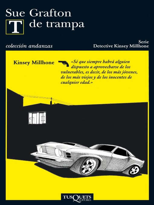Title details for T de trampa by Sue Grafton - Available